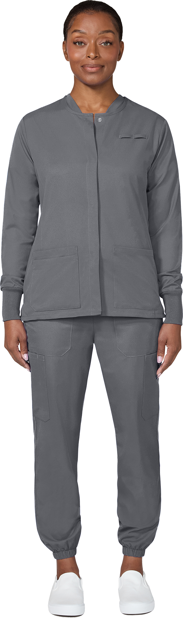 Gray Respond scrubs