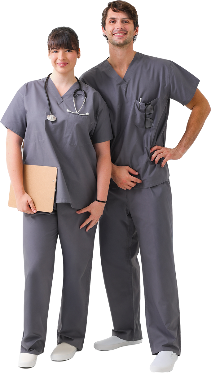 Trace Scrubs healthcare professionals
